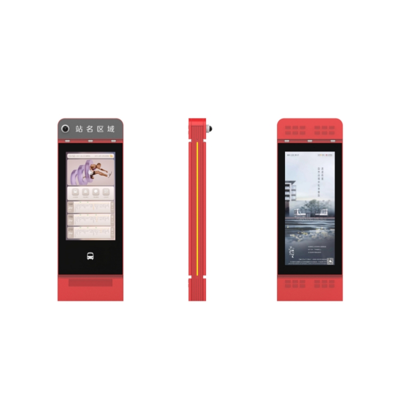 আধুনিক LCD বিজ্ঞাপন বাস স্টপ ডিজিটাল ডিসপ্লে ZEMSO-DZZP-0013