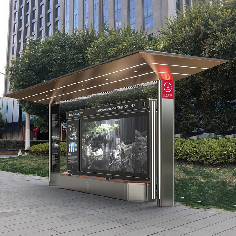 متجر الحافلات المعدنية الخارجية للبيع-HCT-0129