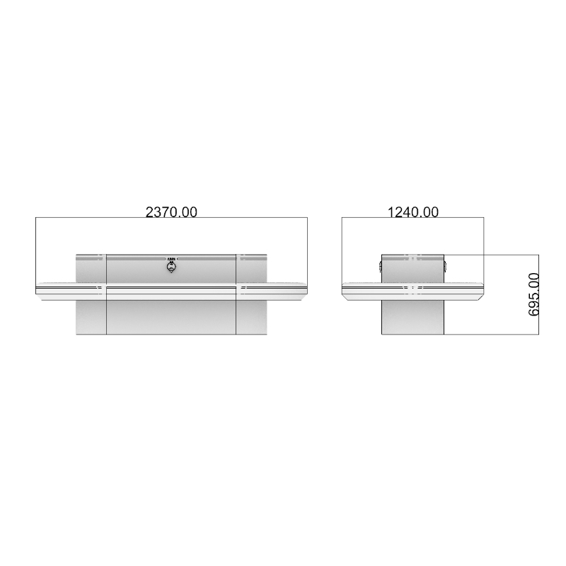 Смарт-лавка на сонячних батареях з USB-зарядкою ZEMSO-ZY-0002