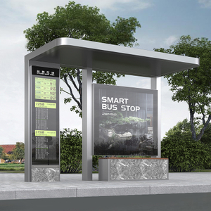 야외 현대식 버스 정류장 Shelter-HCT-0121