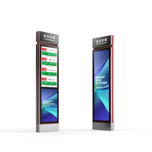 Dış Mekan Akıllı Ultra İnce LCD Ekranlı Otob&uuml;s Durağı Tabela ZEMSO-DZZP-0027