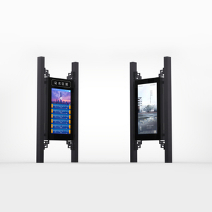 Dış Mekan Akıllı LCD Ekran Otob&uuml;s Durağı Dijital Ekran ZEMSO-DZZP-0023