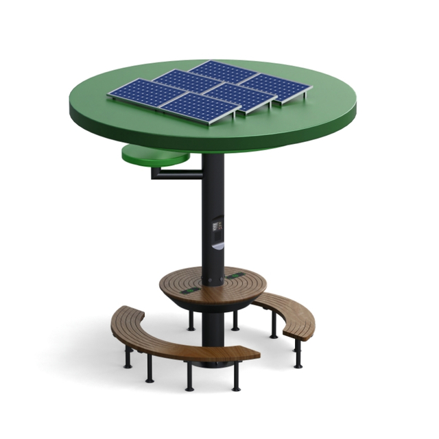 Ventende busskur Solbenk ZEMSO-ZY-0011