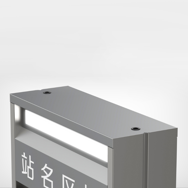 จอแสดงผลดิจิตอลป้ายรถเมล์ LCD พลังงานแสงอาทิตย์กลางแจ้ง ZEMSO-DZZP-0008