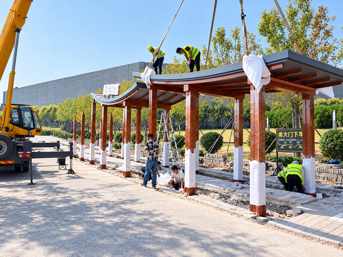 Yunmeng Mountain Bus tegimen instruitur Project in Hebi urbe, China